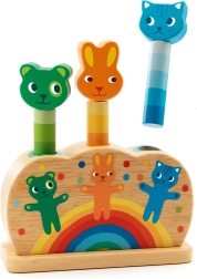 Jouet en bois Animaux sauteurs Djeco