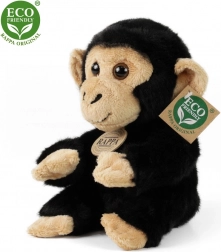 Plush Chimpanzee Monkey sitting 18 cm ECO-FRIENDLY