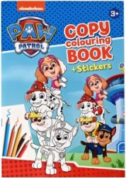Kleurplaten en stickers PAW PATROL – formaat A4