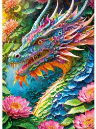 Cherry Pazzi Puzzle Dragon Luck 1000 Pieces