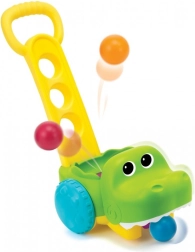 Trottinette crocodile avec balles