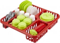 Grote afdruiprek voor kinderservies 30 cm