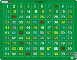 Larsen educatieve puzzel Tellen tot 100