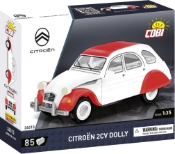 Bouwset auto Citroën 2CV Dolly 1:35 van COBI