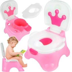 Interactive children's potty with music – pink