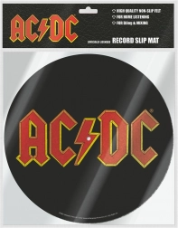 Platenmat met AC/DC-motief