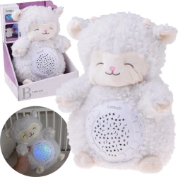 Projector sterren zachte knuffelschaap met slaapliedjes en geluiden