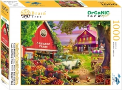 Puzzle BRAINTREE Bio-Bauernhof – 1000 Teile