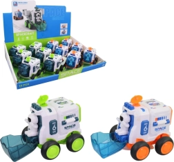 Ruimteauto met openslaande deuren en vliegwiel