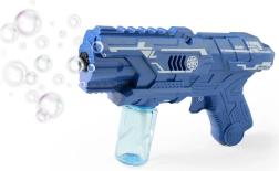 Electric Bubble Gun with Reservoir, Light and Sound