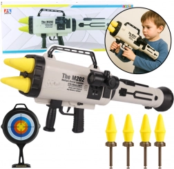 Grote raketwerper met schuimrubber kogels 68 cm