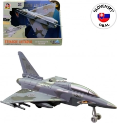 Straaljager met vliegwiel met licht en geluid