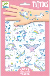DJECO Temporary Unicorn Tattoos