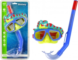 Kids’ snorkeling set with snorkel – animals, blue Bestway – Blue