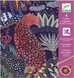 Images à gratter Afrique sauvage Djeco