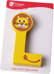 Classic World lettre en bois L
