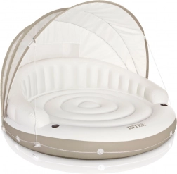 Opblaasbaar eiland met zonnescherm INTEX 199 × 150 cm