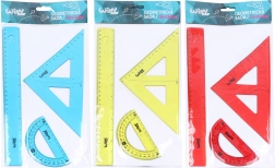 Geometrische set Flexi gekleurd