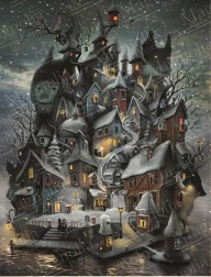 Magnolia puzzle Willoville Island 1000 pieces