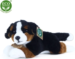 Plush Bernese Mountain Dog lying 23 cm ECO friendly