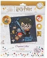 Crystal Art wenskaart – HARRY POTTER Family 18 × 18 cm