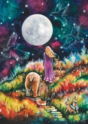 Puzzle magnolia suis ton chemin 1000 pièces