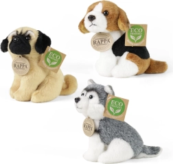 Pluchen hond eco friendly 13 cm