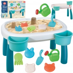 Woopie 2-in-1 water- en zandtafel, 7-delig