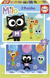 Jumping Puzzle Milo 2x20 Pieces