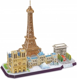 Puzzel 3D City Line Parijs
