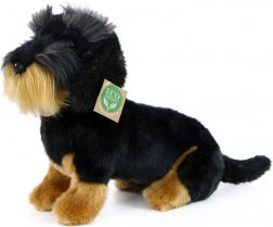 Plush Wire-Haired Dachshund Sitting 30 cm ECO-FRIENDLY