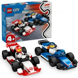 LEGO® City 60464 F1® Williams Racing en Haas F1® racewagens