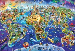 Puzzel Gekke Wereld 2000 stukjes EUROGRAPHICS