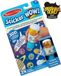 Sticker Wow creatieve set met stempel en stickers – astronaut
