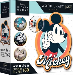 Houten puzzel Retro MICKEY MOUSE 160 stukjes