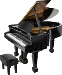 3D-puzzel Metalen concertpiano