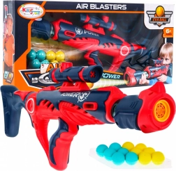 Fusil manuel pour enfants 6+ Mécanisme à ressort + viseur + 12 projectiles en mousse