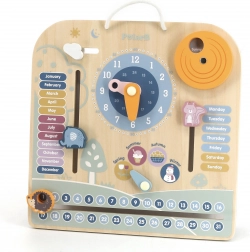 Calendrier et horloge en bois PolarB Montessori
