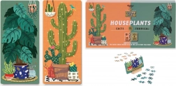 Puzzle Duel Kamerplanten: cactussen vs. tropisch 2×70 stukjes