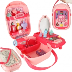Coiffeuse pour enfants – mallette de maquillage avec accessoires
