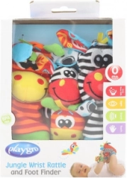 Playgro rammelende sokken en armbandjes voor baby’s