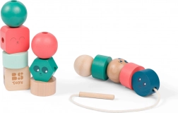 Houten rijgkralen voor de allerkleinsten