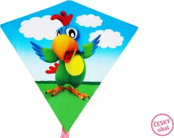 Flying Kite Parrot Wiktor 68 x 73 cm