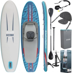 Opblaasbaar paddleboard HYDRO-FORCE OCEANA 2-in-1 met zitje 305 × 84 × 15 cm