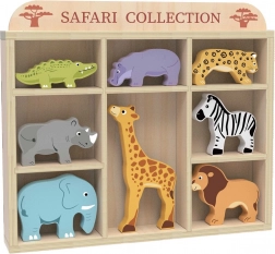 Houten safari-dierset 2Kids Toys