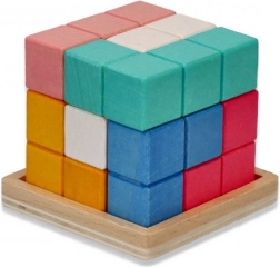 Houten puzzelblok Tetris