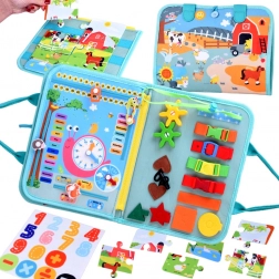 Montessori zintuiglijk activiteitenboek voor kinderen