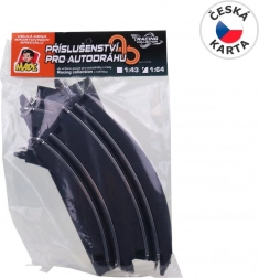 Vervangende onderdelen voor racebaan 1:64 - 4 stuks