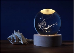 Kristallen bol-lampje Muzyka 6 cm