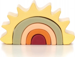 Siliconen stapel speelgoed Zonnetje